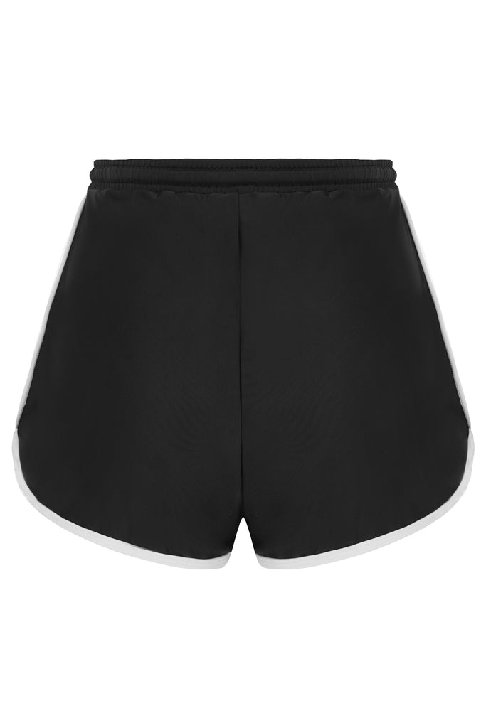 High Waist Surf Short | Black