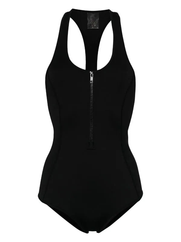 Neoprene T Back One Piece | Black | Duskii Active
