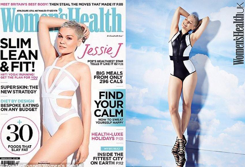 Jessie J | @jessiej | Womens Health Cover UK | March 2016