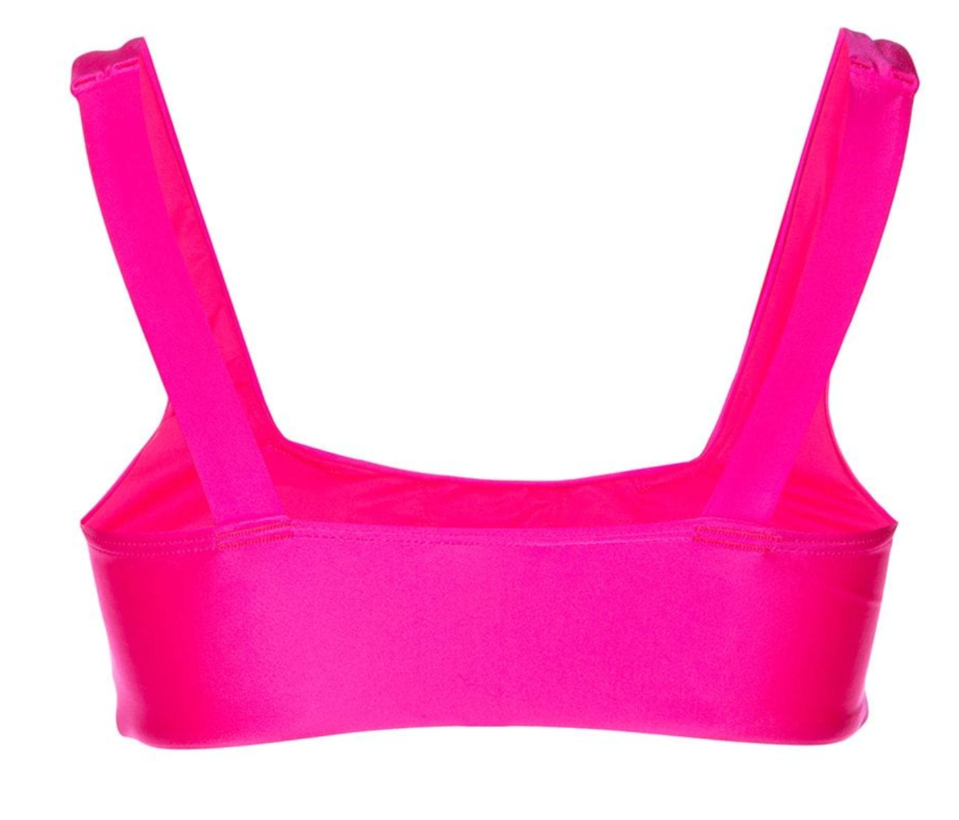 Jackie Square Neck Top | Neon Pink | Duskii Active