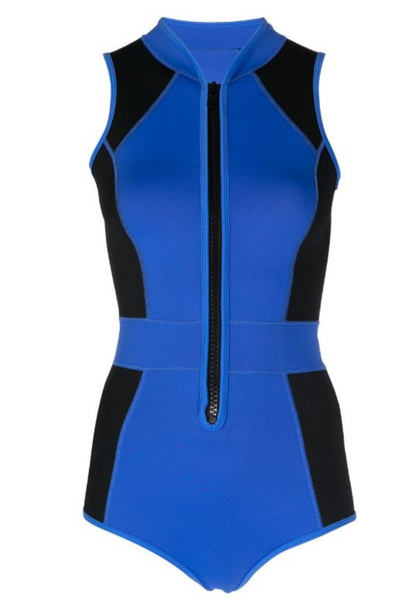 Neoprene Tank Suit | Blue & Black | Duskii Active